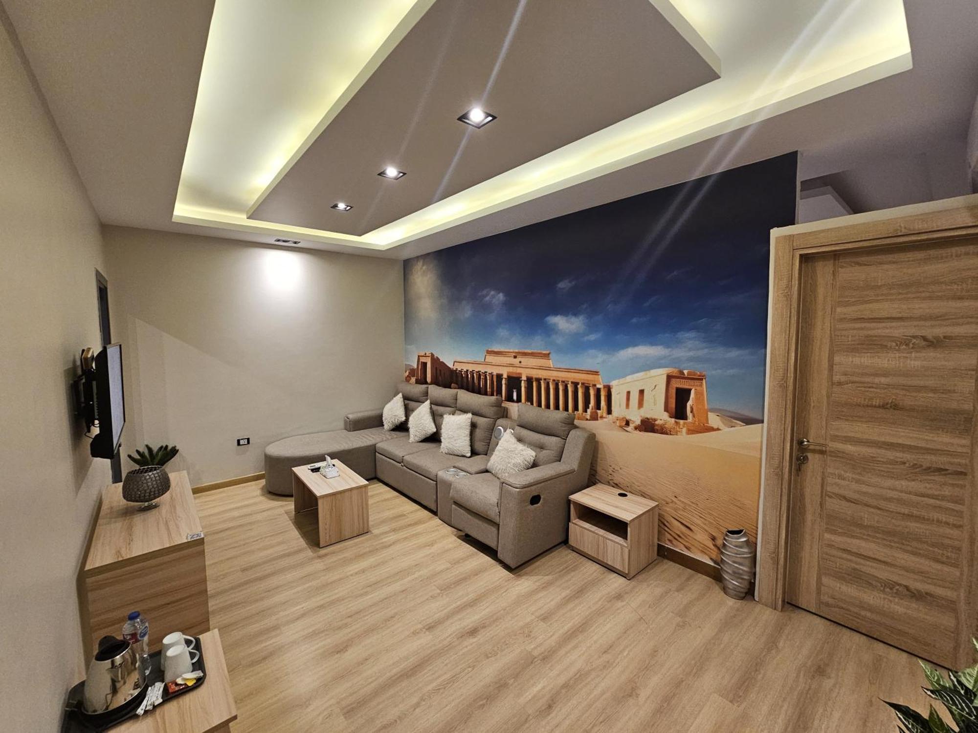 Palm Pyramids View Inn Kafrat al Jabal Exterior foto